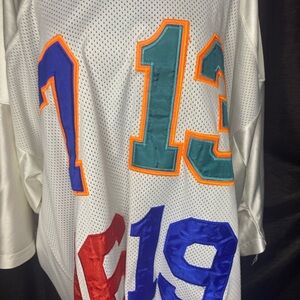 Mitchell & Ness White Throwback NFL Jersey